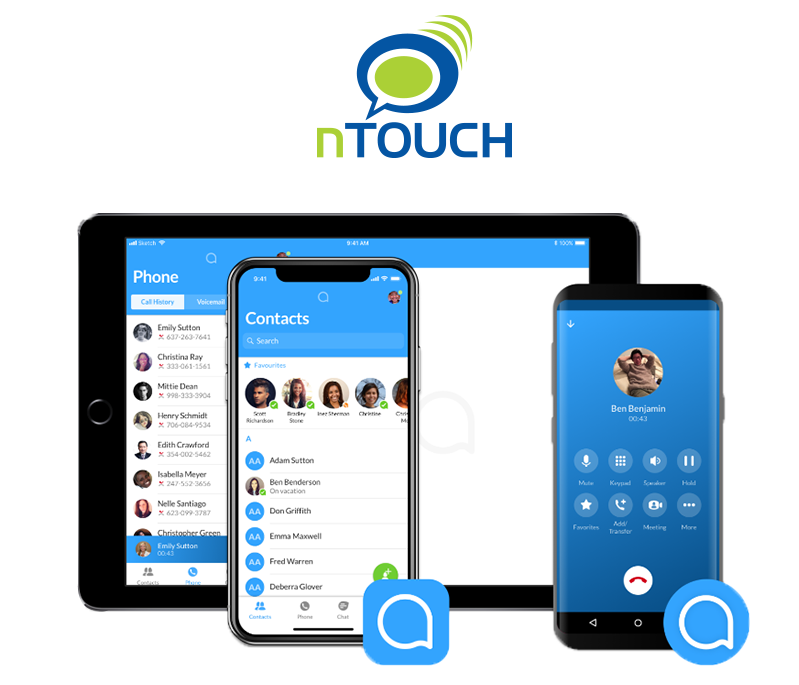 Hosted VOIP nTOUCH™ Hosted Unified Communications