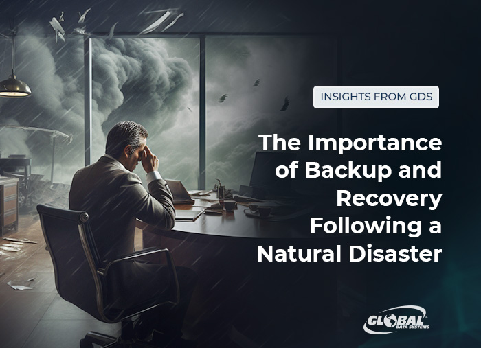 backup and recovery after a natural disaster
