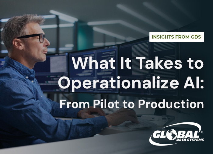 IT professional monitoring systems for operationalizing AI from pilot to production
