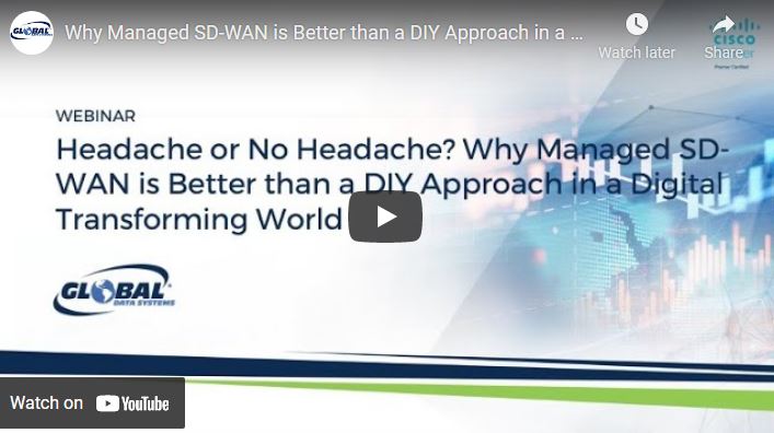 Why Managed SD-WAN is Better than a DIY Approach in a Digital Transforming World